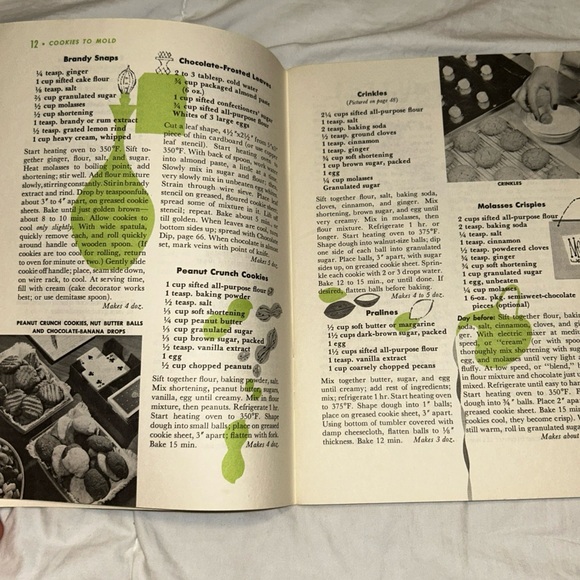 Vintage Good Housekeeping’s Book Of Cookies 1958 Paperback Cookbook - Picture 5 of 13